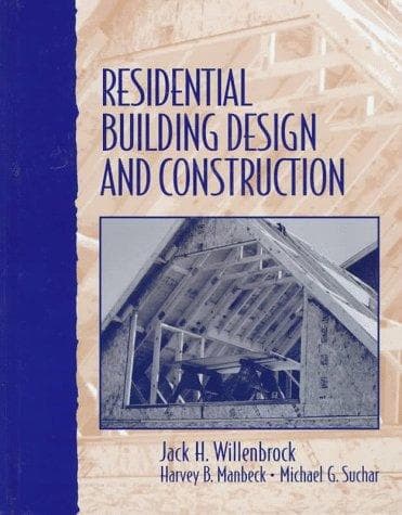 Cover of Residential building design and construction by Jack H. Willenbrock