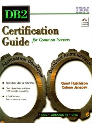 Cover of DB2 certification guide for common servers by Grant Hutchison