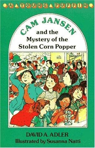 Cover of Cam Jansen and the mystery of the stolen corn popper by David A. Adler