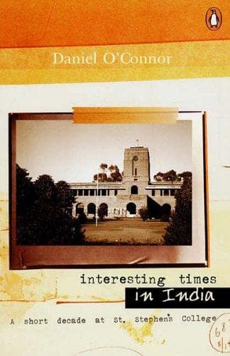 Cover of Interesting times in India by O'Connor, Daniel
