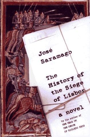 Cover of História do cerco de Lisboa by José Saramago