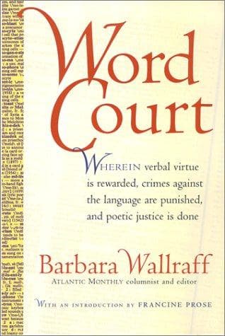 Cover of Word court by Barbara Wallraff