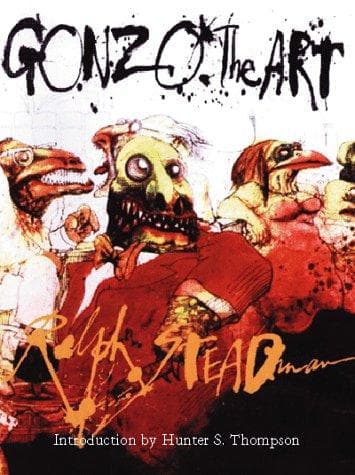 Cover of Gonzo the art by Ralph Steadman