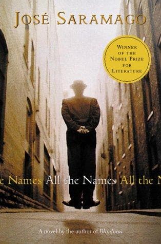 Cover of All the Names by José Saramago