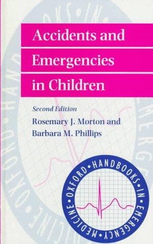 Cover of Accidents and emergencies in children by Rosemary J. Morton