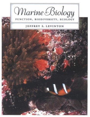 Cover of Marine biology by Jeffrey S. Levinton