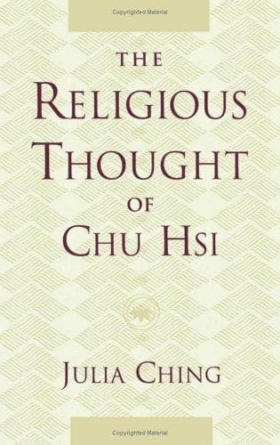 Cover of The Religious Thought of Chu Hsi by Julia Ching