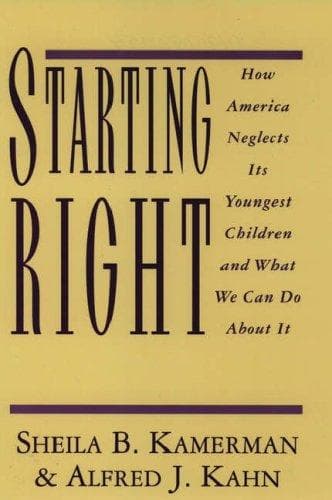 Cover of Starting right by Sheila B. Kamerman