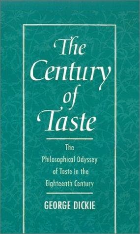 Cover of The century of taste by George Dickie