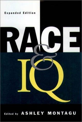 Cover of Race and IQ by Ashley Montagu