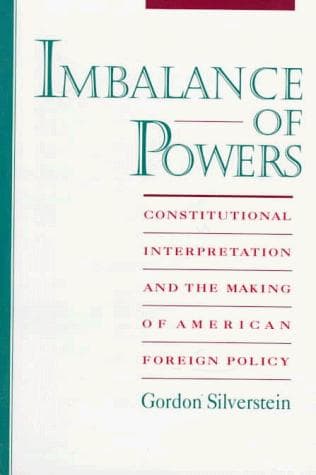 Cover of Imbalance of Powers by Gordon Silverstein