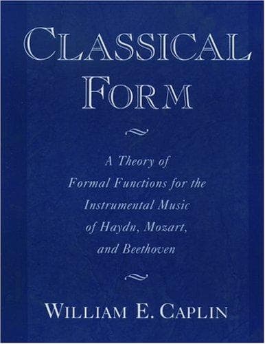 Cover of Classical form by William Earl Caplin