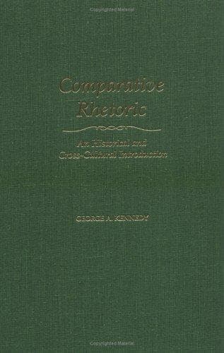 Cover of Comparative Rhetoric by George A. Kennedy