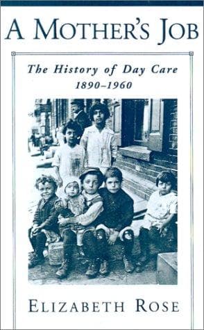 Cover of A mother's job by Elizabeth R. Rose