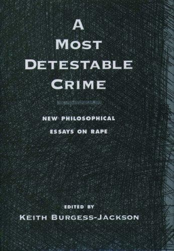 Cover of A Most Detestable Crime by Keith Burgess-Jackson