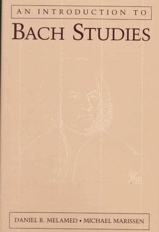 Cover of An introduction to Bach studies by Daniel R. Melamed
