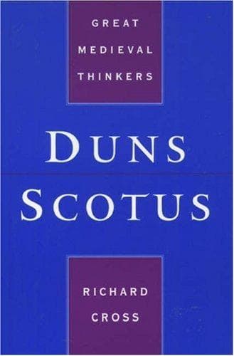 Cover of Duns Scotus by Cross, Richard