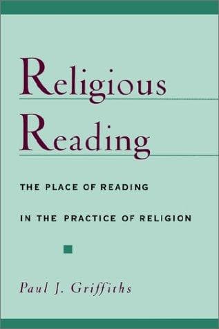 Cover of Religious reading by Paul J. Griffiths