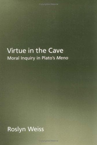 Cover of Virtue in the cave by Roslyn Weiss