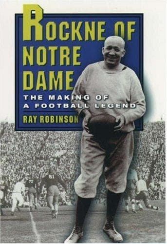 Cover of Rockne of Notre Dame by Ray Robinson