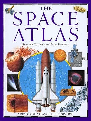 Cover of The space atlas by Heather Couper