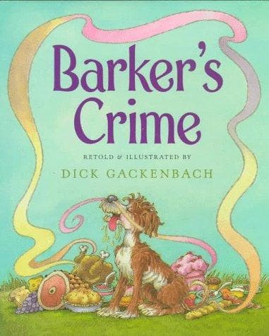 Cover of Barker's crime by Dick Gackenbach