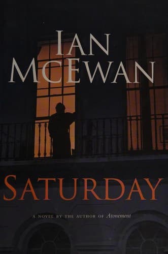Cover of Saturday by Ian McEwan