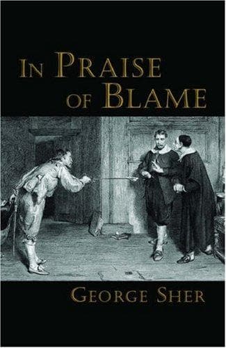 Cover of In praise of blame by George Sher