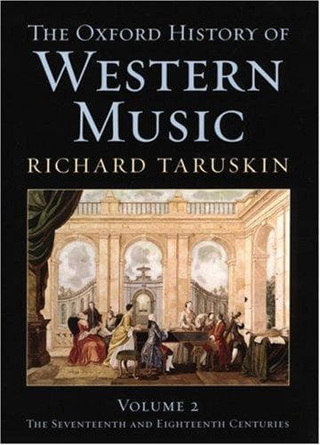 Cover of The Oxford History of Western Music by Richard Taruskin