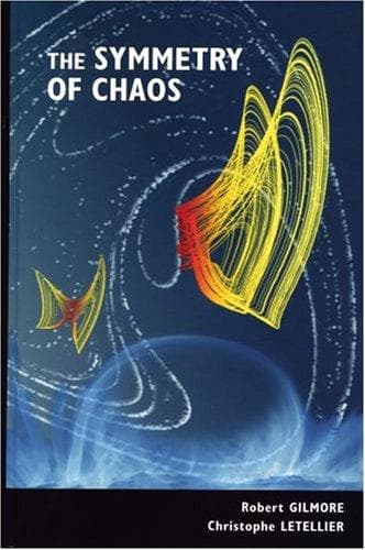 Cover of The symmetry of chaos by Gilmore, Robert