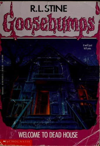 Cover of Welcome to Dead House by R.L. Stine