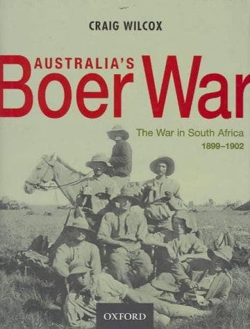 Cover of Australia's Boer War by Craig Wilcox