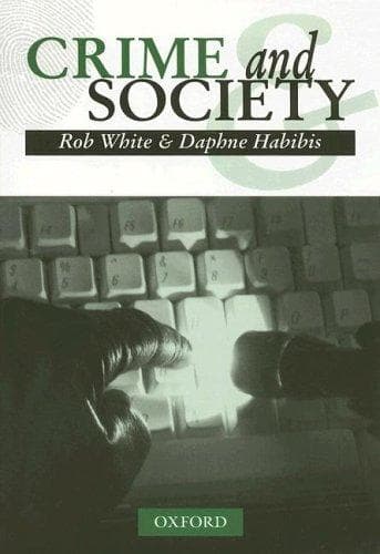 Cover of Crime and society by R. D. White