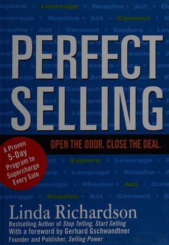Cover of Perfect selling by Linda Richardson
