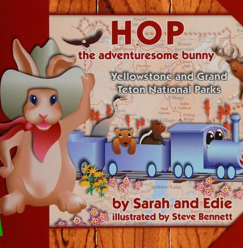 Cover of Hop, the adventuresome bunny by Sarah Rittmeyer