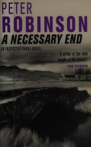 Cover of A necessary end by Peter Robinson