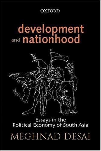 Cover of Development and nationhood by Meghnad Desai