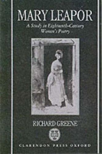 Cover of Mary Leapor by Greene, Richard