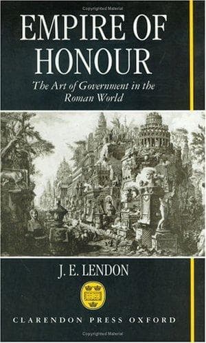 Cover of Empire of honour by J. E. Lendon