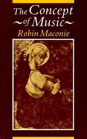 Cover of The concept of music by Robin Maconie