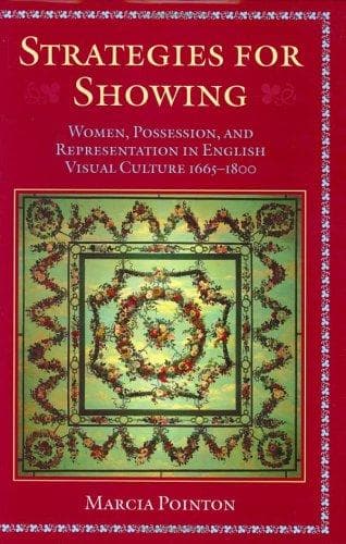 Cover of Strategies for showing by Marcia R. Pointon