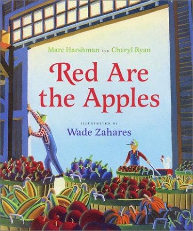 Cover of Red are the apples by Marc Harshman