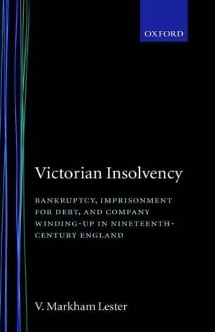 Cover of Victorian insolvency by V. Markham Lester