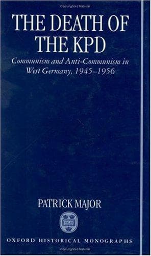 Cover of The death of the KPD by Patrick Major