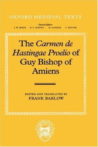 Cover of The Carmen de Hastingae proelio of Guy, Bishop of Amiens by Wido Bishop of Amiens