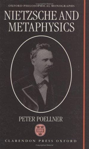 Cover of Nietzsche and metaphysics by Peter Poellner