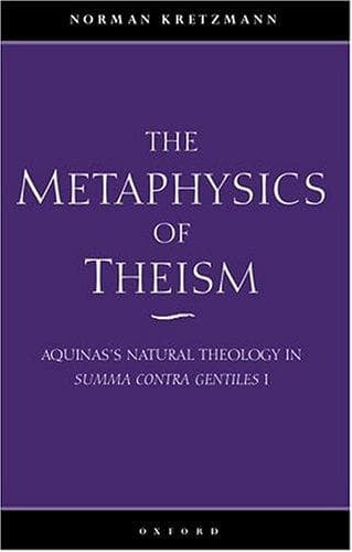 Cover of The Metaphysics of Theism by Norman Kretzmann