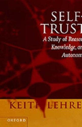Cover of Self-trust by Lehrer, Keith