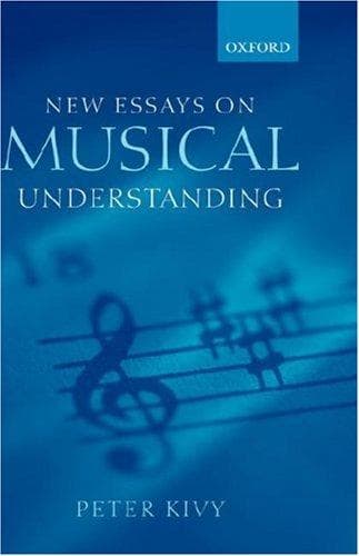 Cover of New essays on musical understanding by Peter Kivy