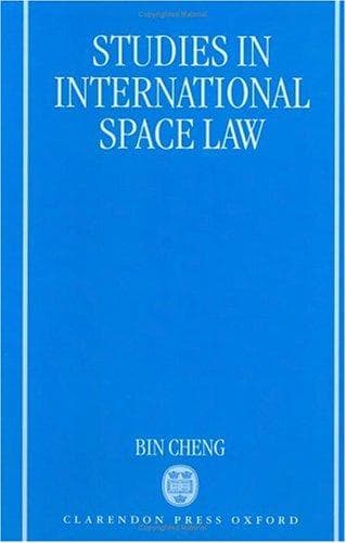 Cover of Studies in international space law by Bin Cheng